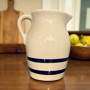 Vintage Stoneware Pitcher from Robinson Ransbottom Pottery